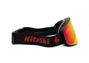 KitzSki Skibrille schwarz