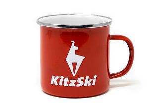 KitzSki emaille cup