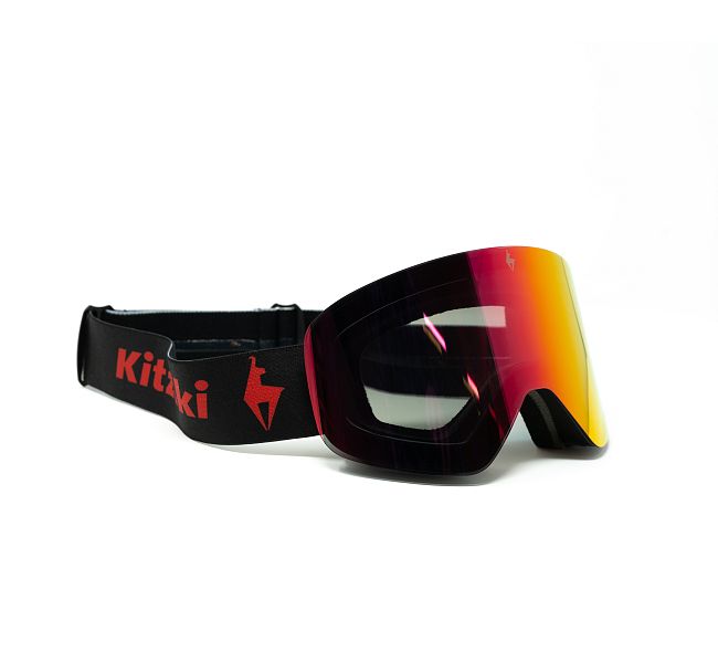 KitzSki Skibrille schwarz